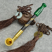 Общая длина 15 см зеленого агата рта