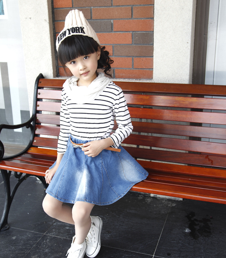 Jupe pour fille en toile - Ref 2050392 Image 25