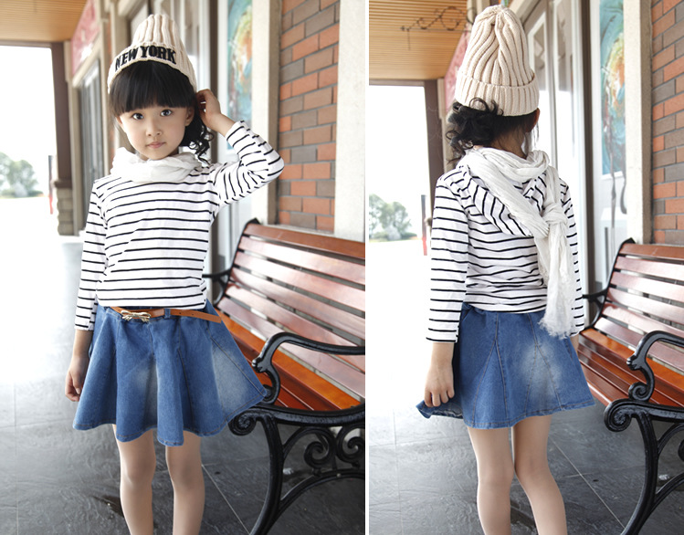 Jupe pour fille en toile - Ref 2050392 Image 24