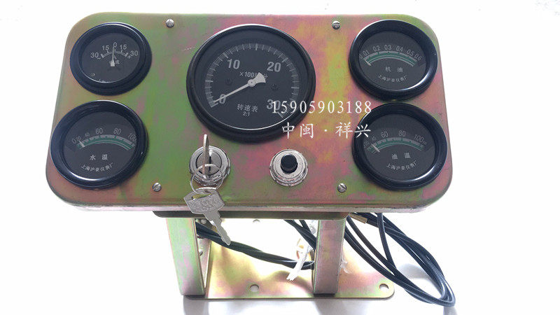 Shanghai Kangwo Power Qianneng 6135CZLD tachometer ammeter rack assembly QN26H571 overhaul parts