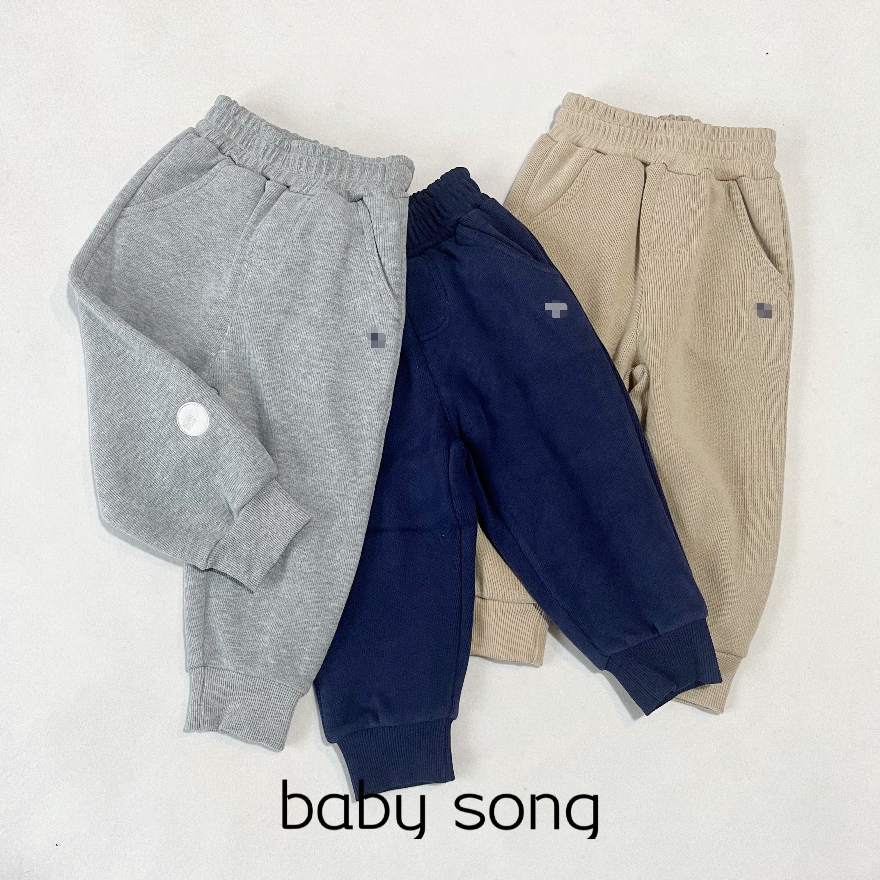 South Korea Single 90-150 Men And Women Bao Children Spring New Knit Pure Cotton Kindergarten Wear Pants Sports Casual Long Pants
