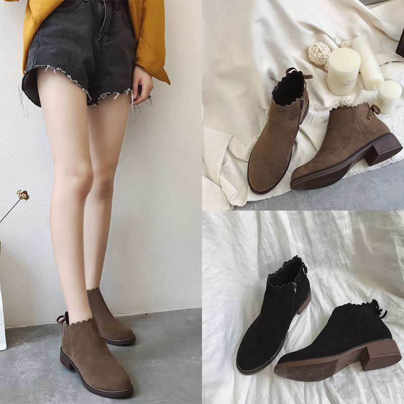 Bottes mi-saison femme en Caoutchouc - Ref 3251644 Image 1