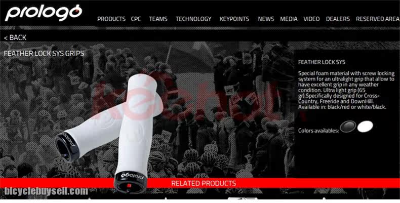 Poignées de vélo PROLOGO - Ref 2349907 Image 5