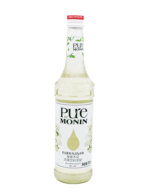 MONIN Morin 0 cal elderflower sol 700ml flavored drink 0 fat coffee cocktail