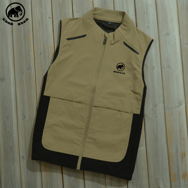 Spring and Summer New Style Mammoth Glacier Elephant Vest Casual Breathable Windproof Outdoor Mountaineering Warm Versatile Vest