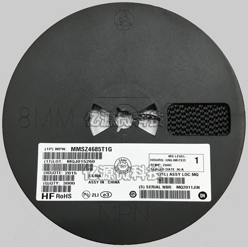 MMSZ4685T1G MMSZ4685T1G MMSZ4686T1G MMSZ4687T1G MMSZ4687T1G stabilized diode SOD-123 original dress