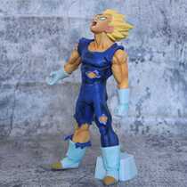 Scenery ornaments Dragon Ball LB Demon Baby Vegeta can change the head furious yellow hair figure animation peripheral model peripheral