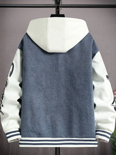 Woodpecker Denim Jacket Men's 2025 Autumn and Winter New Youth Trend Versatile Splicing Top Jacket Men