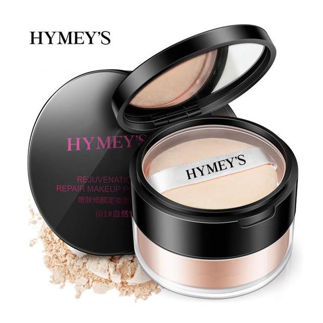 Poquanya moisturizing makeup powder, repair powder, clear concealer powder, pre-makeup milky powder, ເຄື່ອງສຳອາງ