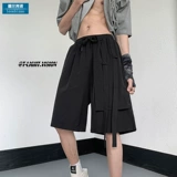 Пиджак классического кроя, шорты, летние японские штаны для отдыха для работы, изысканный стиль