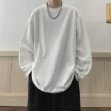 Tide, футболка, осенний цветной хлопковый лонгслив для отдыха, оверсайз