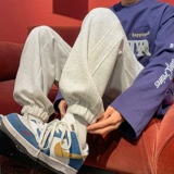 Демисезонные трендовые штаны, в американском стиле, свободный крой