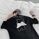 Сексуальная брендовая трендовая футболка с коротким рукавом для влюбленных, оверсайз