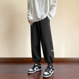 Летние штаны для отдыха, в американском стиле, оверсайз, размер, на шнурках