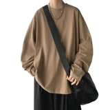 Tide, футболка, осенний цветной хлопковый лонгслив для отдыха, оверсайз