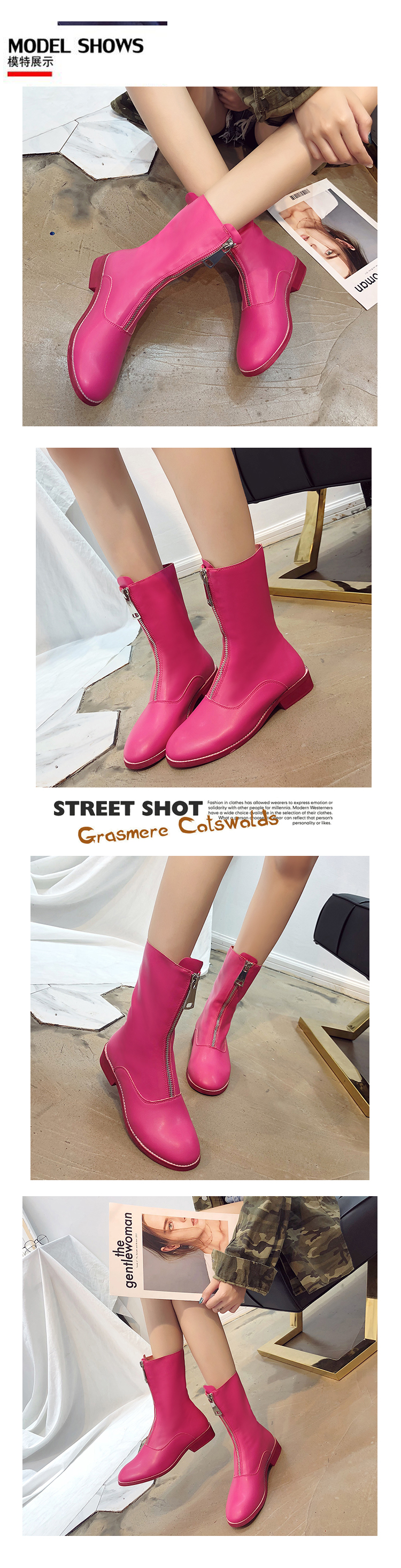 Bottes mi-saison femme OTHER en Caoutchouc - Ref 3250479 Image 10