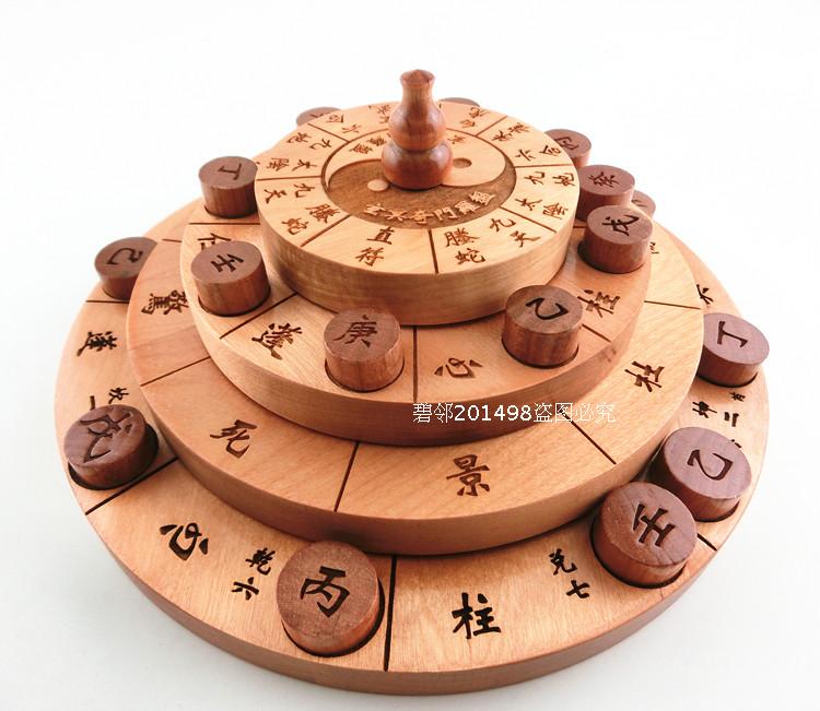 Taomu Xuanming compass Qimen Dun Jia live plate turntable Yin plate Yang plate Town house evil fortune