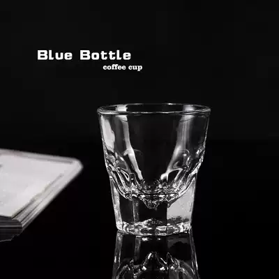 One Ming Blue bottle Blue bottle same FLAT WHITE hand coffee sharing glass cup 133ml