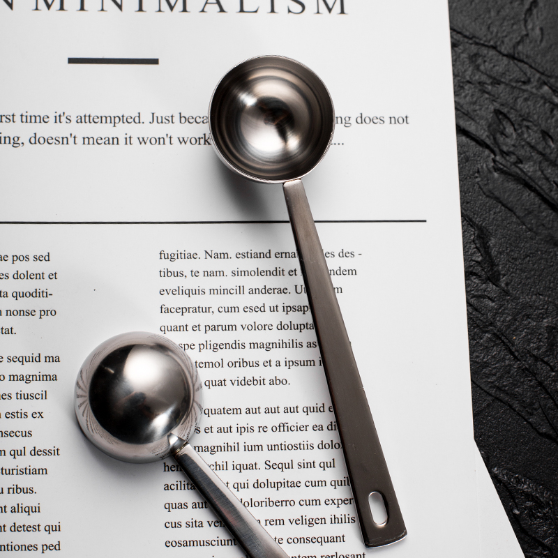 Yi Ming Coffee Stainless Steel Coffee Spoon Powder Spoon Spoon Fruit Powder Spoon Roast Spoon 15ml