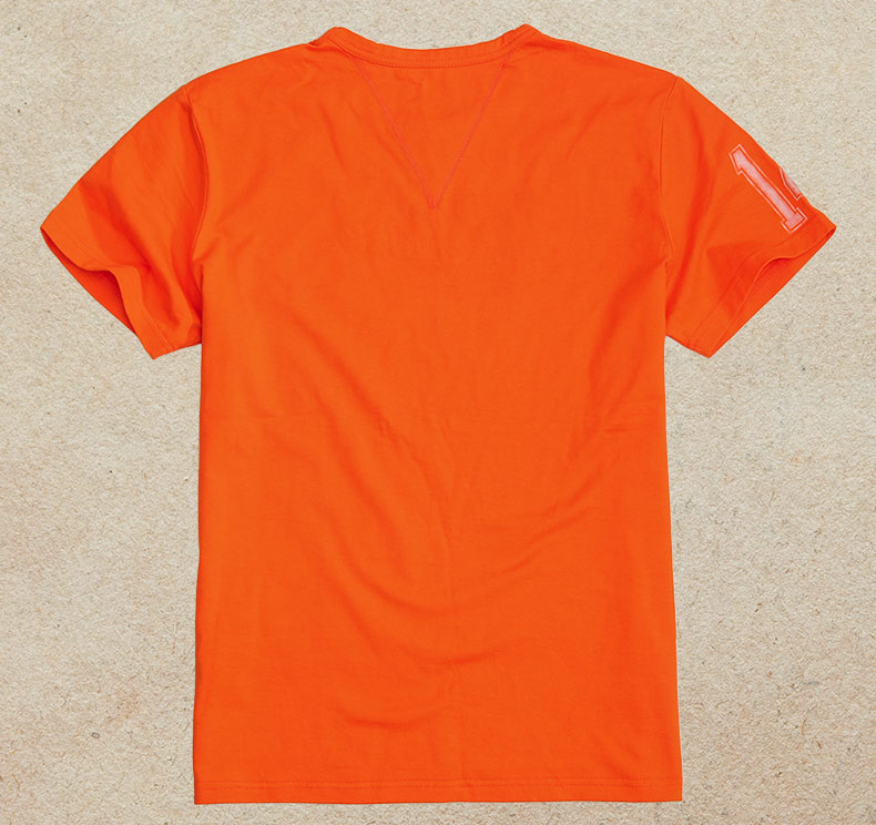 AK nam mùa hè mới World Cup Hà Lan retro đan thể thao giản dị ngắn tay T-Shirt áo sơ mi nam xu hướng