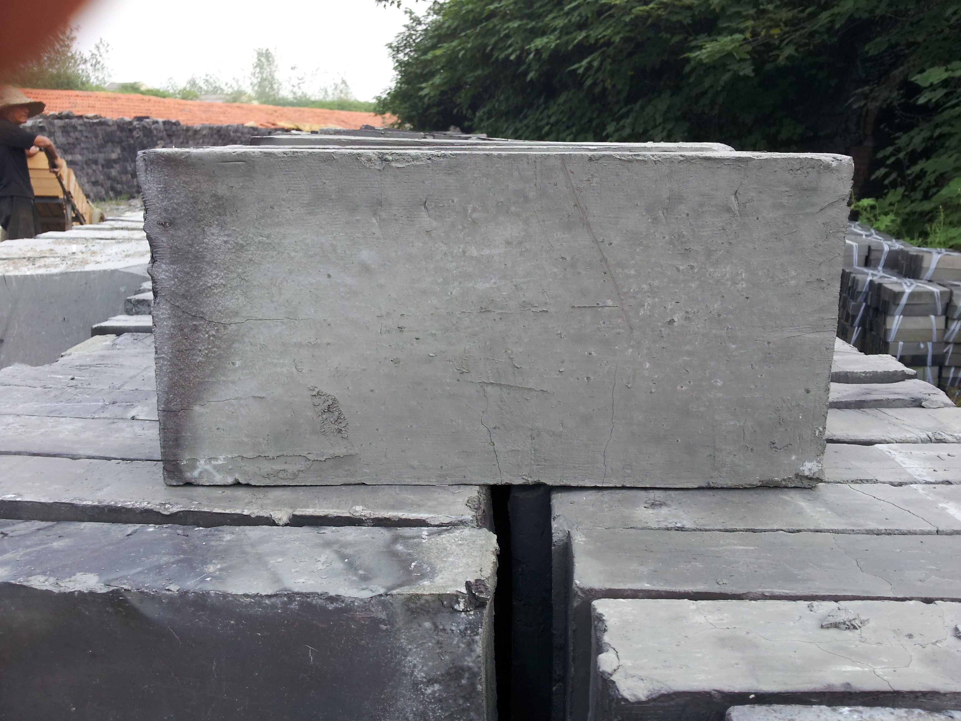 Ancient city wall antique clay sintered green strip brick 8595.9585 clay kiln factory direct selling brick