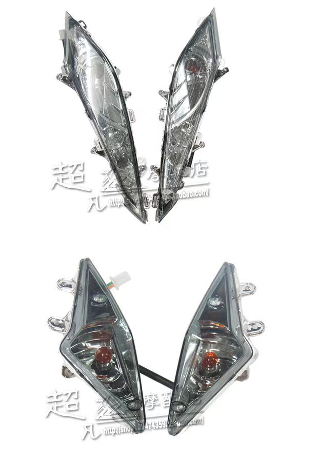 Phụ kiện xe máy RSZ WISP II Đèn hậu lắp ráp Đèn phanh Tổng đèn trước / sau Đèn pha tổng - Đèn xe máy đèn trợ sáng cho exciter 150