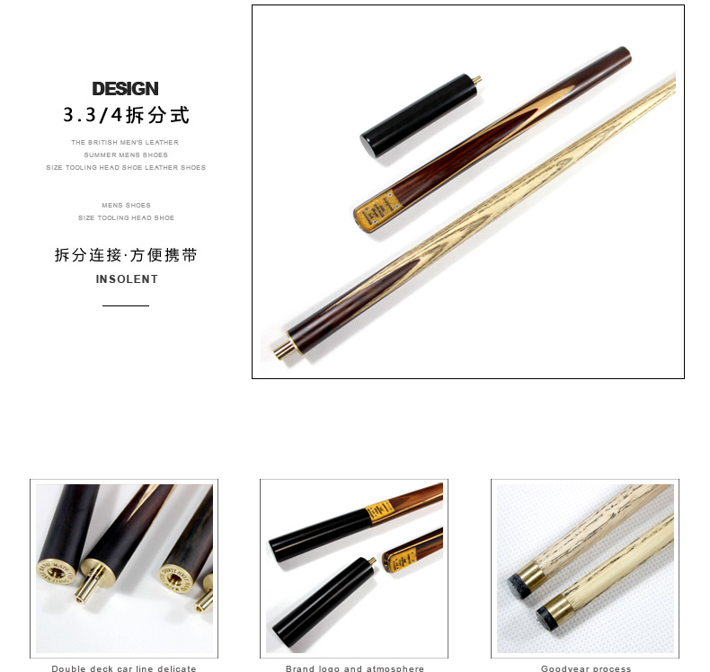 JIANJIANG sniper tín hiệu hồ bơi Tiếng Anh bi da đen 8 tám Trung Quốc billiard bar nhỏ đầu của nhãn hiệu rod bàn bi a aileex 9018