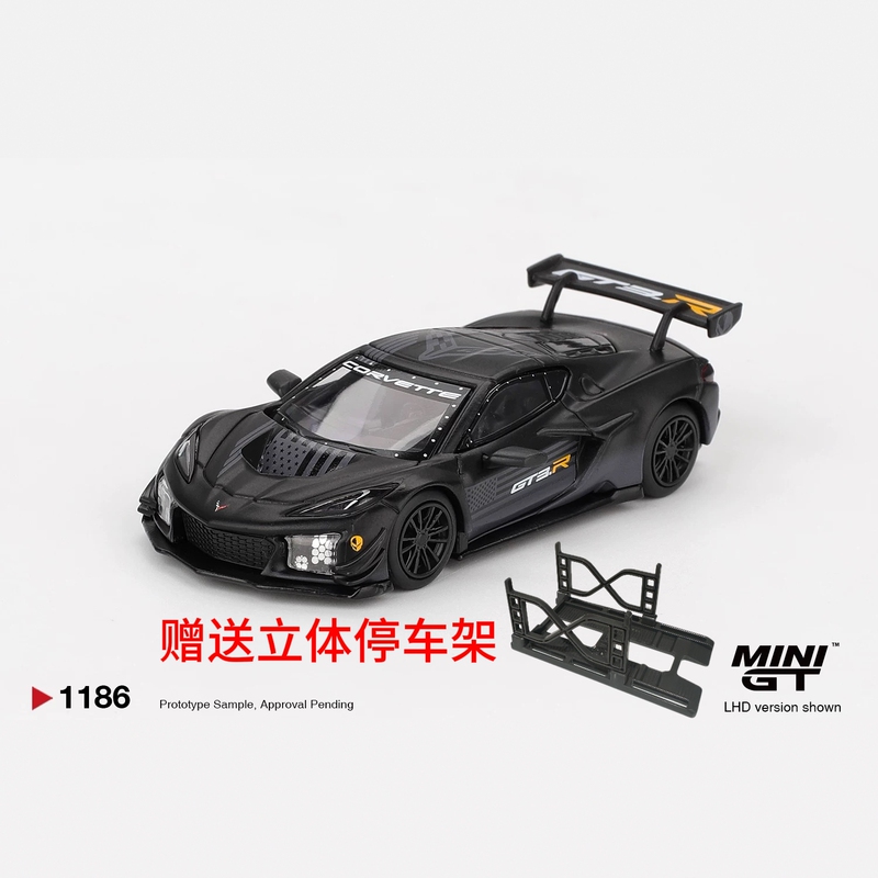 In Stock Minigt 1:64 # 1186 Chevrolet Corvette Z06 Gt3R Test Alloy Car Model In Stock Minigt 1:64 # 1186 Chevrolet Corvette Z06 Gt3R Test Alloy Car Model