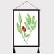 ins nordic nền cây bối cảnh trang trí tấm thảm vải treo che chắn vải vải bông mét tranh hộp - Tapestry thảm treo tường khổ lớn