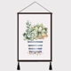 ins nordic nền cây bối cảnh trang trí tấm thảm vải treo che chắn vải vải bông mét tranh hộp - Tapestry thảm treo tường khổ lớn