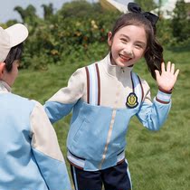 Kindergarten Garden Uniforms Spring Fall Suit Elementary School Childrens School Uniforms Three Sets Childrens Pure Cotton Games Class Performance Suit