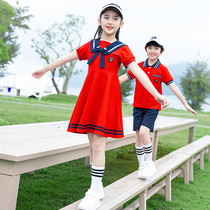Kindergarten Garden Clothing Summer Clothes Neutral Elementary School Uniforms School Uniforms Inunwind Children Performance Sportswear Pure Cotton Suit