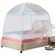 Mông Cổ yurt muỗi net 1.8 m giường 1.5 đôi hộ gia đình mã hóa dày duy nhất 2018 new ba mở cửa 1.2 m giường mùng ngủ cho bé Lưới chống muỗi