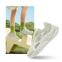 【Женский стиль】 Перо белый/медовый дыни зеленый