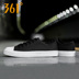 Giày vải nam 361 độ jordan panda cổ thấp Plimsolls