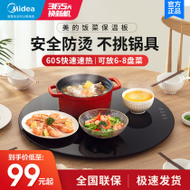 Beauty Meal Heat Insulation Board Warm Cutting Board Heating Cushion Home Multifunction Round Table Heating Pad Hot Cutting Board God