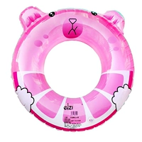 Розовый плавательный круг, с медвежатами