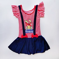 Красный полосатый ремешок