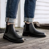 Martens, зимние челси, высокая обувь в английском стиле для кожаной обуви, короткие сапоги, в британском стиле