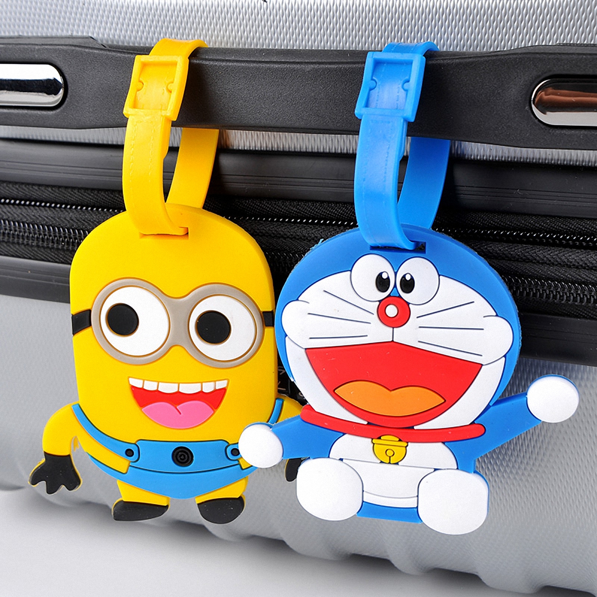 Youzhiju personality super Kawaii fashion Japanese and Korean cartoon silicone luggage tag creative tag