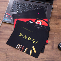 You Zhiju personality Korean cartoon mouse pad cute thick non-slip game computer Office Home mouse pad