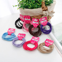 Youzhiju Candy-colored baby children's hair ring headdress hair accessories girl Korean style hair rope hair rope 10 Pack