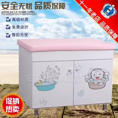Baby swimming pool commercial full set of equipment acrylic mother and baby shop touch table baby massage bed Children wear changing clothes