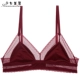 Бордовый бюстгалтер
