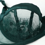 Большая грудь выглядит маленькой, прозрачное прозрачное нижнее белье, ультратонкое серое кружево, милый бюстгальтер с половиной чашки, горячая леди, сексуальная осень