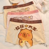 Летние антибактериальные милые трусы, мультяшные штаны