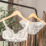 Кружевное милое сексуальное нижнее белье, штаны, ультратонкий тонкий белый летний бюстгалтер