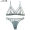 Girl Beauty House Sexy Siêu mỏng Tam giác Cup Bralette Trong suốt Bra Thong Set Đồ lót mùa hè - Bộ đồ lót đồ lót dây	