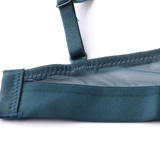 少女美屋 Ультратонкий тонкий сексуальный бюстгальтер-топ, зеленое нижнее белье, бюстгалтер, большой размер