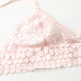 少女美屋 Ультратонкее кружевное сексуальное нижнее белье, бюстгалтер, летний бюстгальтер без косточек, комплект, французский стиль